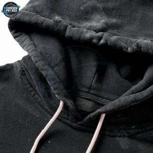 Hoodies Distressed en Coton Mélangé Respirant de Qualité Supérieure – Nouvelle Collection Homme Style Unique – Vente Flash - Product Image 4