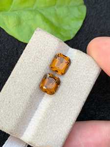 Natural <b>Citrine</b> Gemstone Clean Matching Faceted Golden Stones For Jewelry Making <b>Ring</b> Pendant Necklace Crystal - Product Image 4