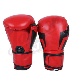 PU Leather Boxing Gloves for Men Women Kids Sparring Training Gloves Bulk Manufacturer OEM Boxing Glove Custom Printed Gloves - Product Image 2
