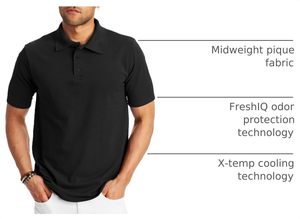 Camiseta de Manga Corta Personalizada para Hombre, Tejida y Transpirable, con Logotipo Serigrafiado, Cuello Camisero, Informal, Uniformes Corporativos, Marca Privada - Product Image 4