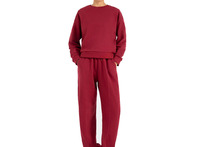 FARMAN TRADERS Nouvelle Collection – Ensemble de Sport Hiver Personnalisé pour Femme : Sweat-shirt Ample à Col Rond en Polaire Respirante à Manches Longues