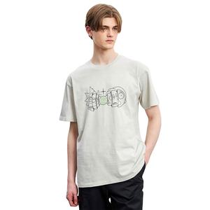 Top vendeur à manches courtes col rond hommes imprimés t-shirts décontracté 180gsm coton hommes basique t-shirt disponible dans toutes les tailles et couleurs - Product Image 1