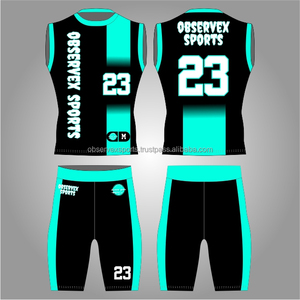 7V7 Uniforms Sublimated Printed <b>Compression</b> Best 7on7 Breathable 7 on 7 Custom Game Day Flag Football Uniform - Product Image 1