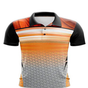 Chemise de tennis personnalisée de la meilleure qualité pour hommes, vêtements de sport par sublimation, chemise pour adulte, nom de l'équipe, personnalisables - Product Image 4