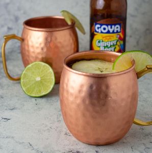 Copper Moscow mule mug <b>set</b> ocean breeze <b>beverage</b> cups reusable handmade <b>serving</b> mugs premium finish - Product Image 5