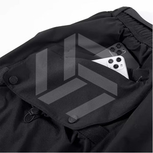 2026 Latest Design 100% Cotton Casual Solid Pattern Mid Waist Quick Dry Men's Cargo Shorts Lightweight Wholesale - Product Image 6