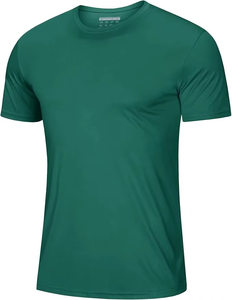 Camisetas Casuales de Manga Corta para Hombre al por Mayor, de Secado Rápido, Transpirables, Deportivas, con Cuello Redondo, Corte Regular, Lisas - Product Image 1