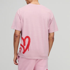 Camiseta con Logotipo Personalizado, Impresión Digital, Venta al por Mayor, 100% Algodón, Manga Corta para Hombre, Moda Casual, Color Personalizado, Transpirable - Product Image 2