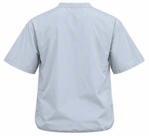 <b>Men's</b> Short Sleeve O-Neck <b>T</b>-<b>Shirt</b> Regular Fit Quick Dry Knitted Polyester Casual Solid Color Front Logo Print - Product Image 3