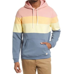Sweat à capuche homme tendance 2026 entièrement personnalisable, couleur unie, qualité supérieure, pour adultes, en coton mélangé - Product Image 1
