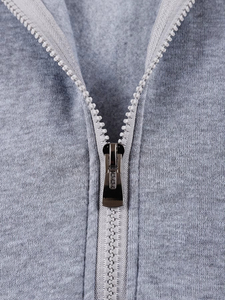 Sudadera con capucha profesional para mujer, nueva, con cremallera, cálida, de forro polar, informal, para otoño, con bolsillos, estilo urbano, ropa deportiva. - Product Image 4