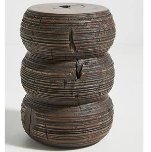 เก้าอี้อะลูมิเนียมเคลือบคุณภาพสูง เฟอร์นิเจอร์คุณภาพพรีเมียม เก้าอี้โลหะ ที่นั่งเคลือบทอง โอตโตมันสตูลส์ทองเหลือง - Product Image 5