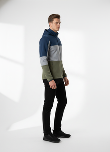Conjunto de Chaqueta y Pantalones Deportivos Personalizados de Fabricante, Estilo Hip Hop, Holgados, de Nailon TPU, para Exteriores - Product Image 4
