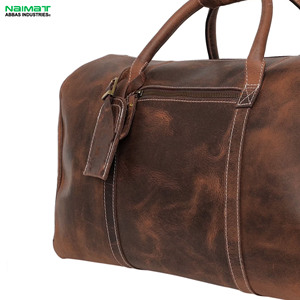 Venta Directa de Fábrica, Bolsas de Lona Plegables, Nuevo Estilo, Bolsas de Cuero Ligeras de Primera Calidad para Hombre, MOQ Bajo - Product Image 3