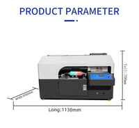 Machine d'impression UV rotative à 360 degrés sans soudure pour bouteilles en acier inoxydable, bois, verre, tasses, garantie 1200 jours S360