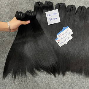 ผมต่อแบบเส้นตรงสีธรรมชาติ ผมแท้เวียดนาม 100% - Product Image 5