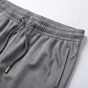 <b>Men's</b> Grey Geometric Print <b>Tracksuit</b> Full Zip Sporty Jogger Set Breathable Polyester Autumn Wear Regular Fit Side Pockets - Product Image 5