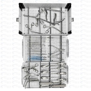Juego de Instrumentos Quirúrgicos Ortopédicos de Alta Calidad TEGRA SURGICAL con Certificación CE para Cirugía Cervical, Lumbar y Espinal, Laminectomía, Modelo Alemán - Product Image 1