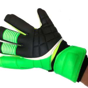 Guantes de Portero de Fútbol de Cuero Personalizados Profesionales, Diseño/Logotipo, Uso en Exteriores, Correa de Muñeca Ajustable con Cierre de Gancho y Bucle - Numica - Product Image 4