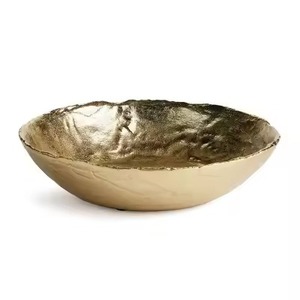 Handcrafted Style Metal Dry Fruit Serving Bowl Premium Finish Decorative Snack Dish Luxury Tableware <b>Gift</b> Product - Product Image 5