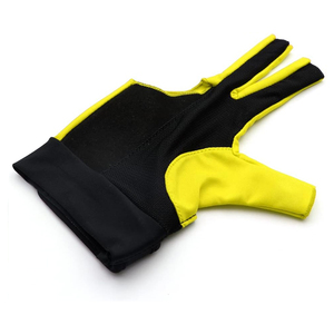Guantes de Billar de 3 Dedos con Cierre de Velcro de Nailon y Algodón, Cómodos y Ligeros, Guantes Profesionales de Snooker de Poliéster - Product Image 5