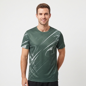 Camiseta Deportiva Sublimada para Hombre, Personalizada con Estampado Completo, Transpirable, para Gimnasio, Fitness, Running, Entrenamiento Atlético - Product Image 5