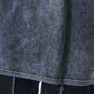 เสื้อยืดโอเวอร์ไซส์สไตล์วินเทจสำหรับผู้ชาย ผ้าฝ้าย 100% พิมพ์ลายสกรีน แฟชั่นฤดูร้อน ใส่ได้ทั้งชายและหญิง - Product Image 5