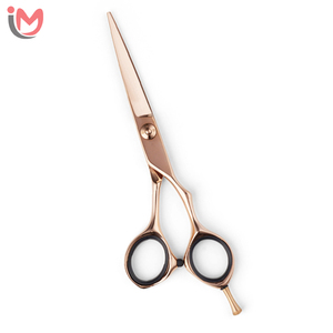 Ciseaux de barbier professionnels de qualité supérieure, lame en acier inoxydable, fournitures de salon de coiffure, outil de toilettage pour barbier, vente en gros OEM - Product Image 1