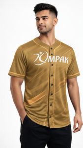 Camiseta de béisbol de calidad premium para hombre, diseñada con un acabado de sublimación suave y comodidad atlética. - Product Image 3