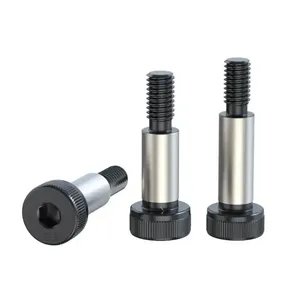 Vis à tête cylindrique à embase en acier classe 8.8, oxyde noir, filetage UNC, fixations pour machines, corps de 12 mm, composants de base pour machines - Product Image 2