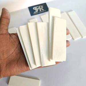 Natural White Eco-Friendly Animal Buffalo <b>Bone</b> <b>Knife</b> <b>Handle</b> Scales Slabs Blanks for Custom <b>Knife</b> Making Restoration Projects - Product Image 4