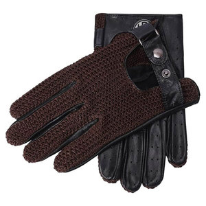 Gants de conduite en cuir pour hommes, gants de mode en cuir, 100% cuir véritable - Product Image 1