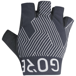 Gants de cyclisme demi-doigts GORE respirants à rayures, avec sangle de poignet réglable et fermeture auto-agrippante, unisexe, en polyester - Product Image 2
