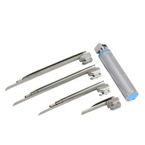 Wholesale High Quality Stainless Steel Manual Fiber <b>Optic</b> Laryngoscope Surgical ENT <b>Instrument</b> Set CE Certified - Product Image 6