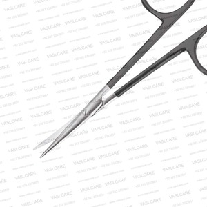 Ciseaux pour strabisme (11,5 cm) SuperCut, ciseaux chirurgicaux ophtalmiques à pointes mues pour la chirurgie oculaire et la dissection de tissus délicats - Product Image 4