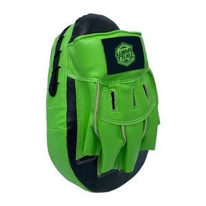 Wholesale Best Quality Leather Laced Boxing Focus <b>Pads</b> Custom Logo Curve Professional Non-Slip <b>Waterproof</b> - Product Image 4