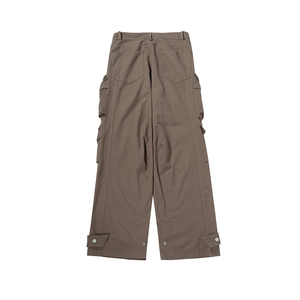 INTENTION SPORTS Men's <b>Slim</b> Fit Cargo Pants 100% Cotton Lightweight Breathable Zipper Fly Summer Regular Size Casual Outdoor - Product Image 3