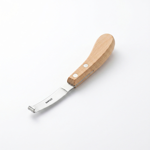 Cuchillo Quirúrgico Veterinario Reutilizable de Alta Calidad para Pezuñas, Herramientas Pequeñas de Herrador para Uso Hospitalario, Cuchillo de Bucle para Pezuñas de Caballo con Mango de Madera, Set - Product Image 1