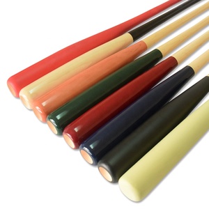 Batte de baseball professionnelle en érable, durable, 32-34, personnalisable, profil standard, extrémité bombée ou non, logo personnalisé - Product Image 1