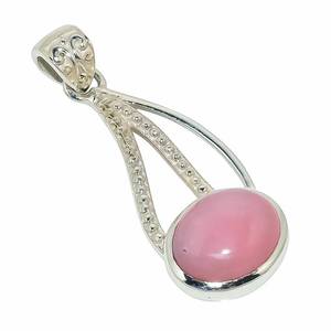 Handmade Genuine Pink <b>Opal</b> Pendant 925 Sterling Silver Vintage Engagement & Party Jewelry for Women Gift - Product Image 4