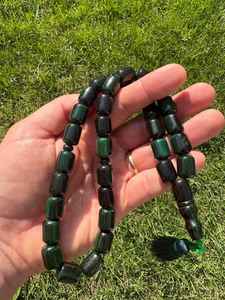 Perles de résine réfléchissantes pour tasbih, finition ronde et lisse, brillent doucement pendant la prière et sont parfaites pour la pratique quotidienne du zikr. - Product Image 3