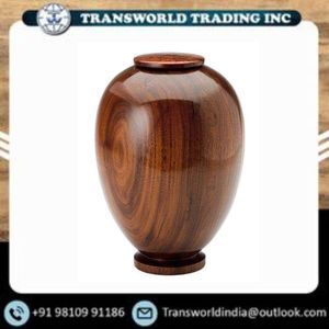 Modern Handmade Wooden Cremation Urn Box Elegant Funeral <b>Memorial</b> <b>Keepsake</b> Decorative Adult Human Ashes Wooden Urn For Sale - Product Image 4