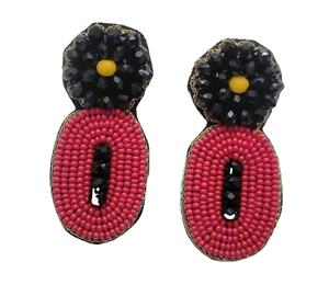 Fabricante y Exportador de Pendientes Bordados, Pendientes con Cuentas para Mujer, Joyería Festiva para Fiestas al Mejor Precio - Product Image 1