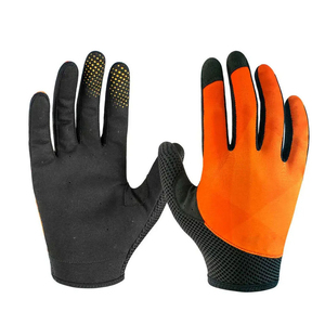 Guantes de Ciclismo Deportivos de Dedo Completo, Ligeros, para Gimnasio y Deportes al Aire Libre, Guantes de Ciclismo de Dedo Completo para Recorridos Largos - Product Image 1