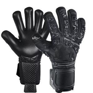 Guantes de Portero de Fútbol Profesionales, Transpirables, Antideslizantes, con Cierre de Gancho y Bucle, de Látex, Unisex - Product Image 4