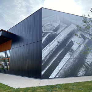 Revestimiento de Pared <span class=keywords><strong>Exterior</strong></span> para Remolques, <span class=keywords><strong>Precio</strong></span> de Revestimiento de Fachada Nano, Construcción de Fachada Alucobond, Panel HPL para Revestimiento de Fachada - Product Image 4