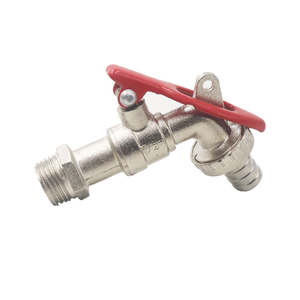 Grifo de Agua de Bronce Antimicrobiano de Alta Resistencia con Válvula de Bola |   Grifo de Agua Manual para Jardín y Cocina, Proveedor OEM - Product Image 4