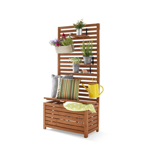Pots et jardinières en bois d'acacia certifiés FSC, écologiques, pour intérieur/extérieur, avec trou de drainage, durables - Product Image 3