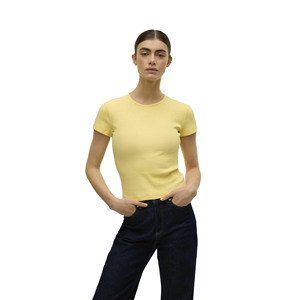 Camiseta de Verano Casual de Manga Corta con Cuello Redondo, 100% Algodón Ecológico, Transpirable y de Secado Rápido para Mujer - Product Image 3