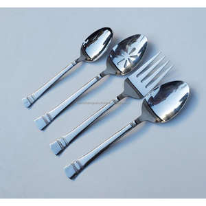 Juego de Cubiertos con Acabado Espejo, Aptos para Alimentos, Ecológicos, Hechos a Mano, Accesorios para Mesa de Comedor, Juegos de Cubiertos con Logotipo - Product Image 2
